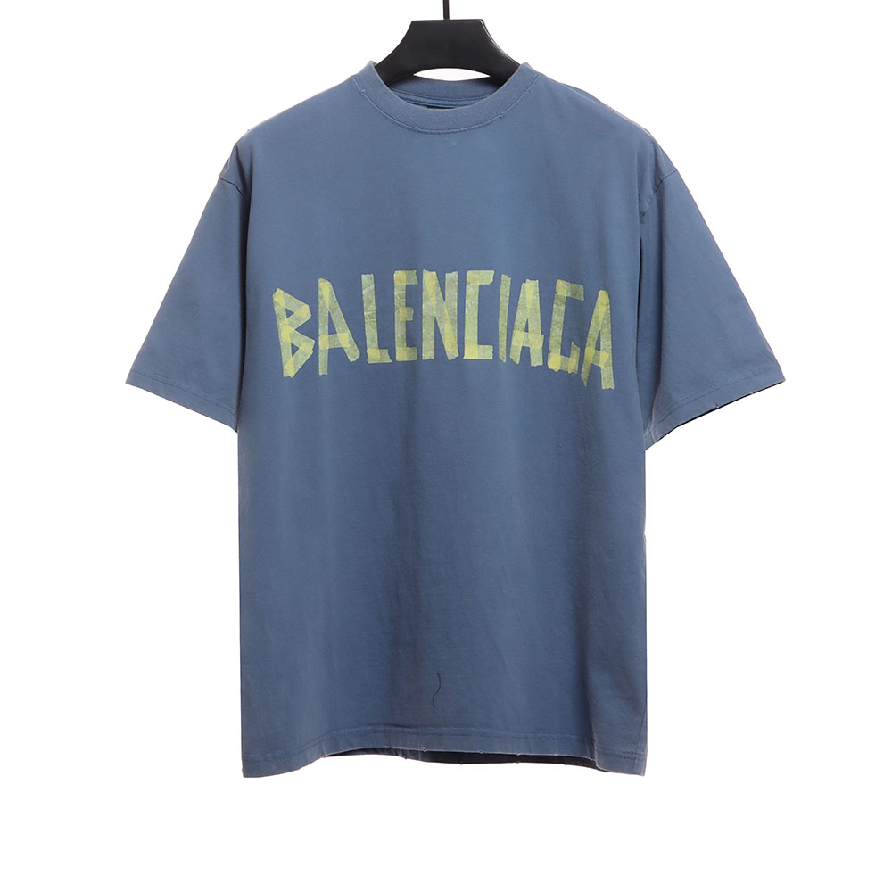 Balenciaga masking tape short sleeves