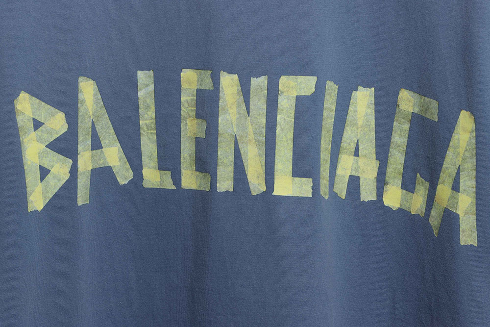 Balenciaga masking tape short sleeves