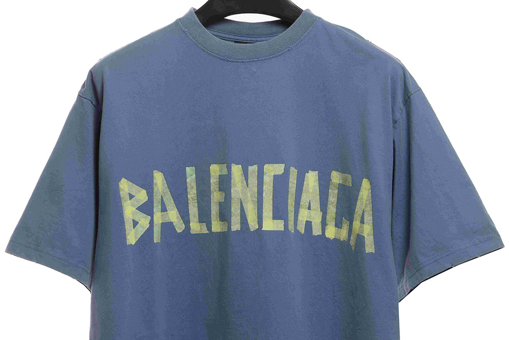 Balenciaga masking tape short sleeves