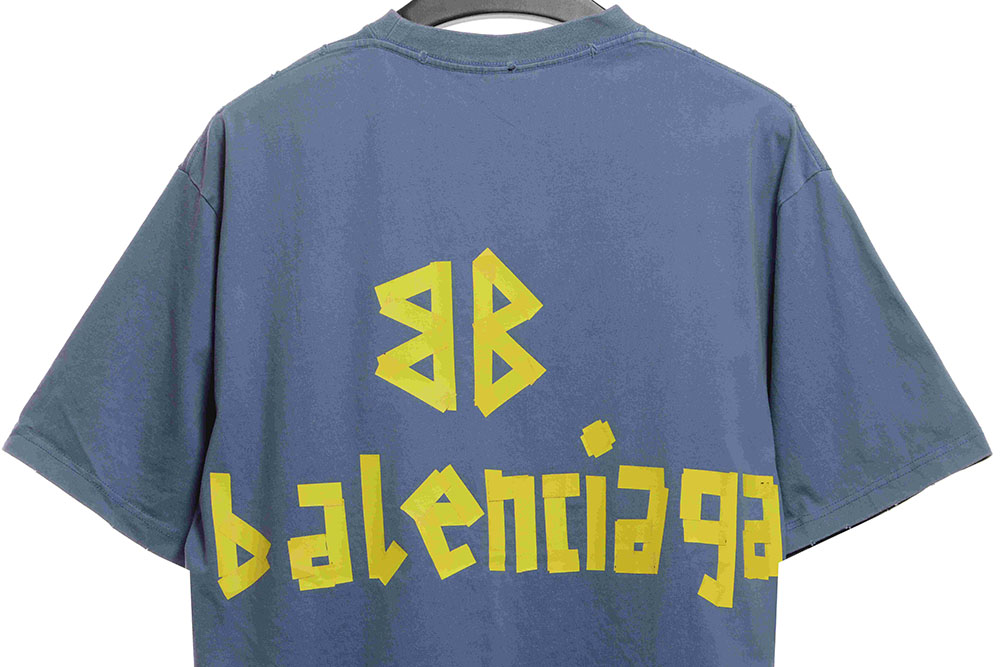 Balenciaga masking tape short sleeves