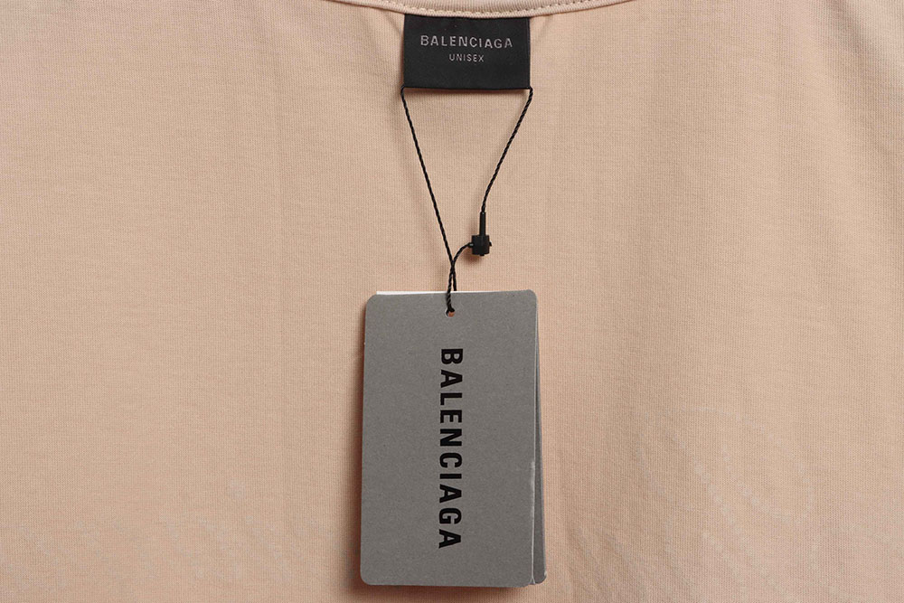 Balenciaga diamond hot diamond LOGO short sleeves