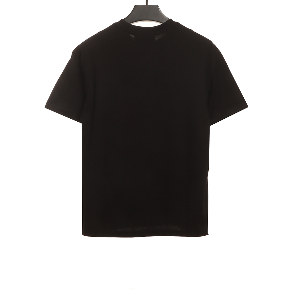 Gucci patchwork bear embroidered short sleeves