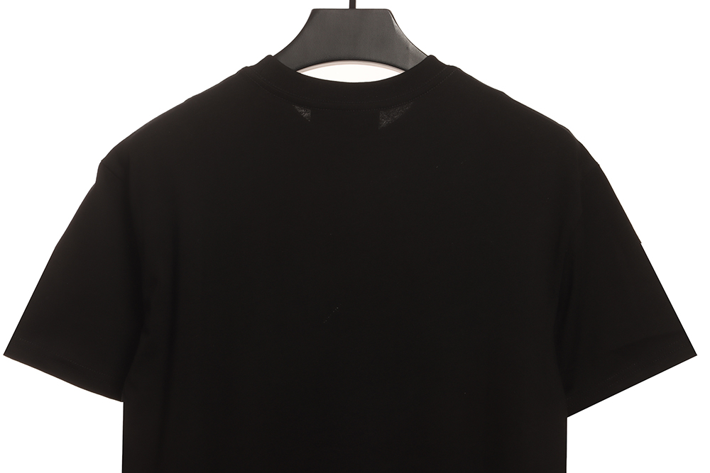 Gucci patchwork bear embroidered short sleeves