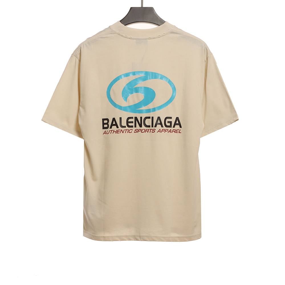 Balenciaga surf print short sleeves