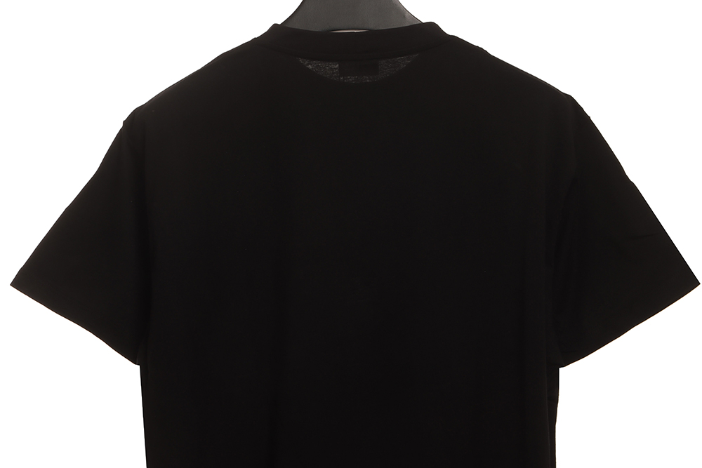 Celine hot diamond letter short sleeves black