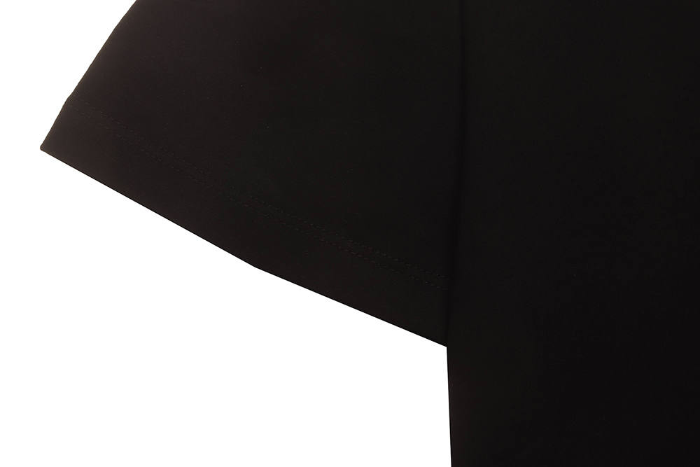 Celine hot diamond letter short sleeves black
