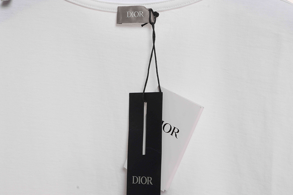 Dior 1947 embroidered letter short sleeves