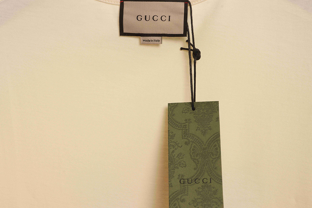 Gucci tennis racket printed short sleeves