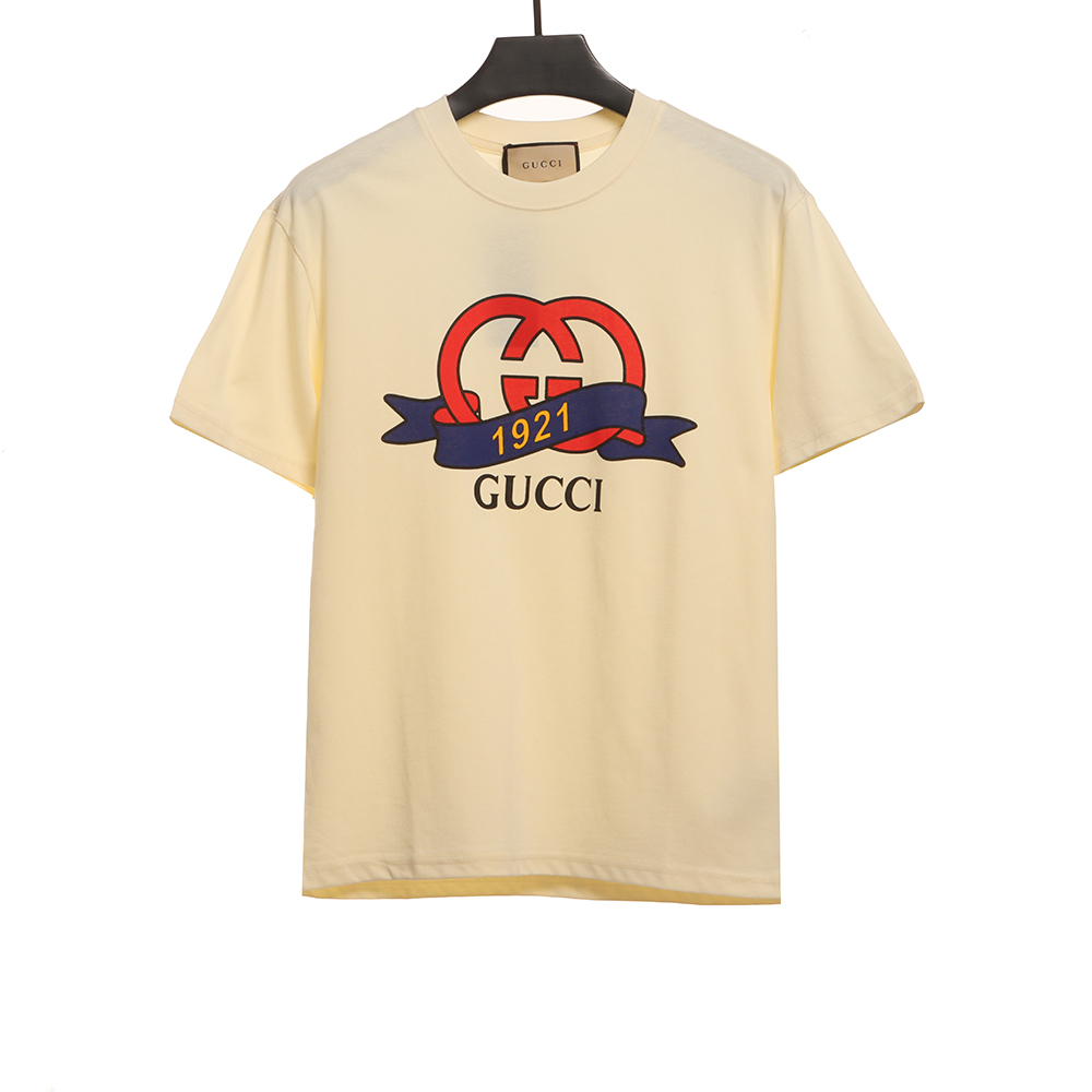 Gucci 1921 Double G printed short sleeves