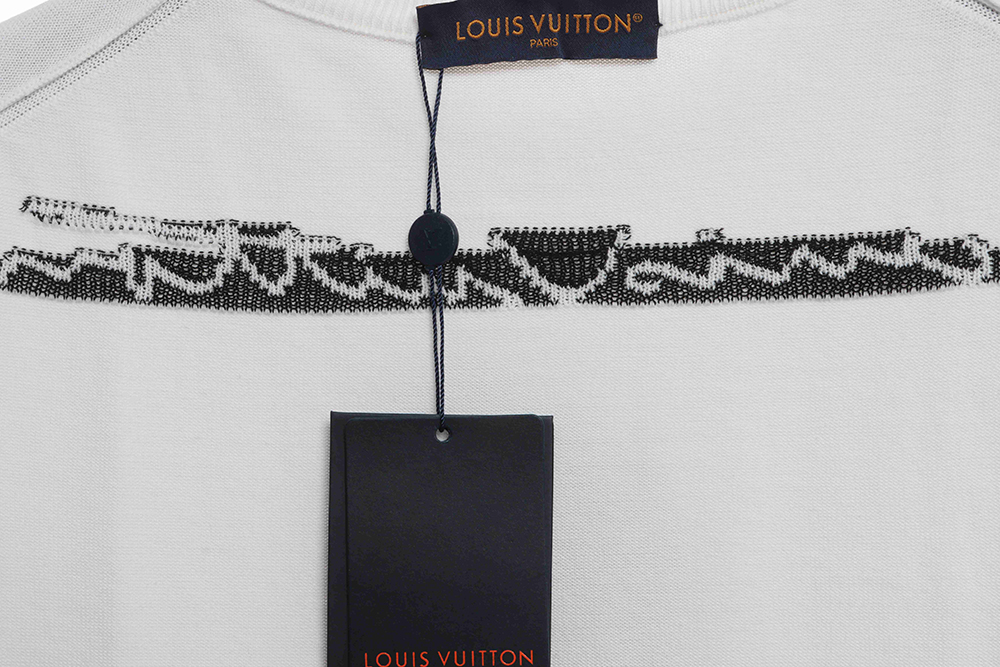 Louis Vuitton Cartoon Bear Doll Knitted Short Sleeve
