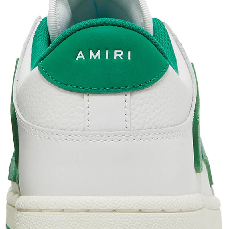 Amiri Skel Top Low 'White Green'