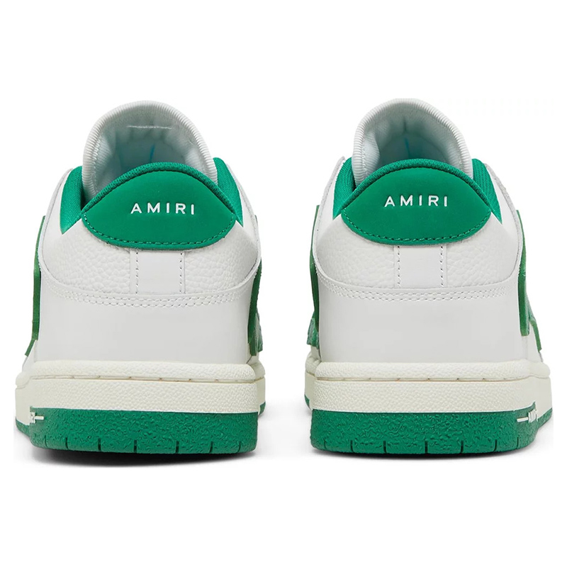 Amiri Skel Top Low ''White Green''
