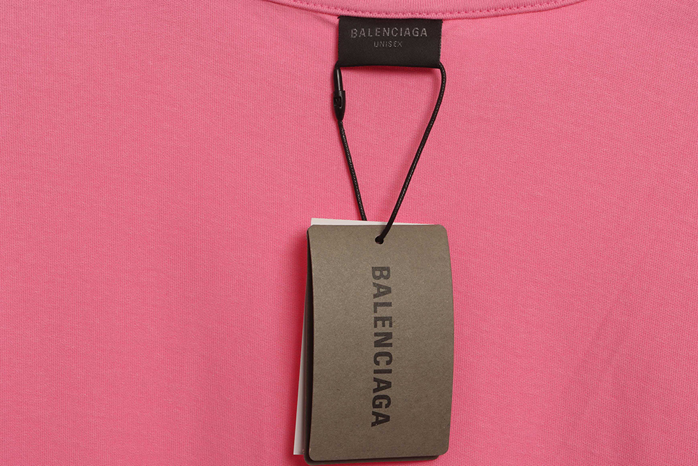 Balenciaga NOLOGO distressed short sleeves