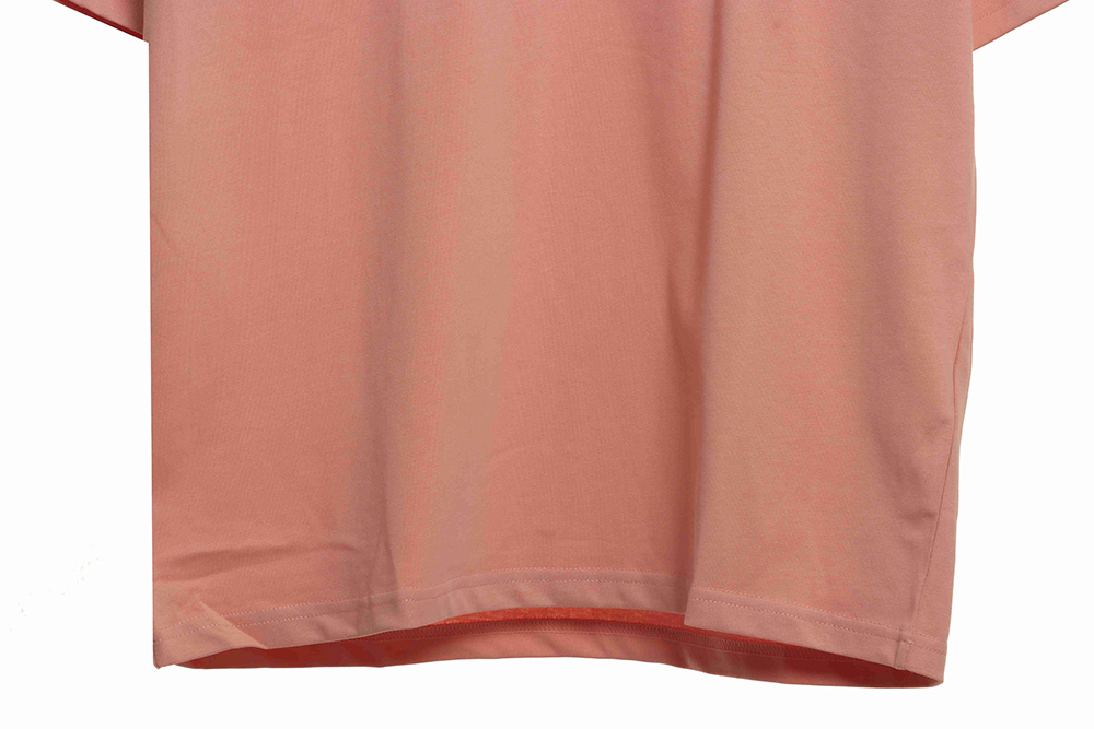 Balenciaga reverse embroidered lettering short sleeves