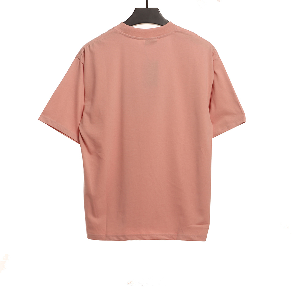 Balenciaga reverse embroidered lettering short sleeves