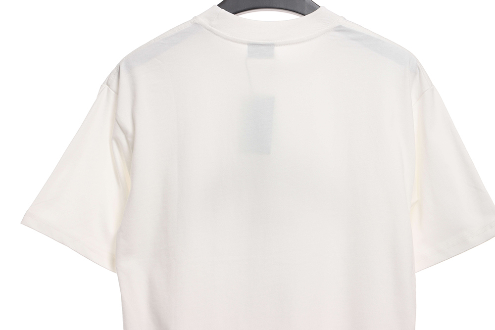 Balenciaga reverse embroidered lettering short sleeves