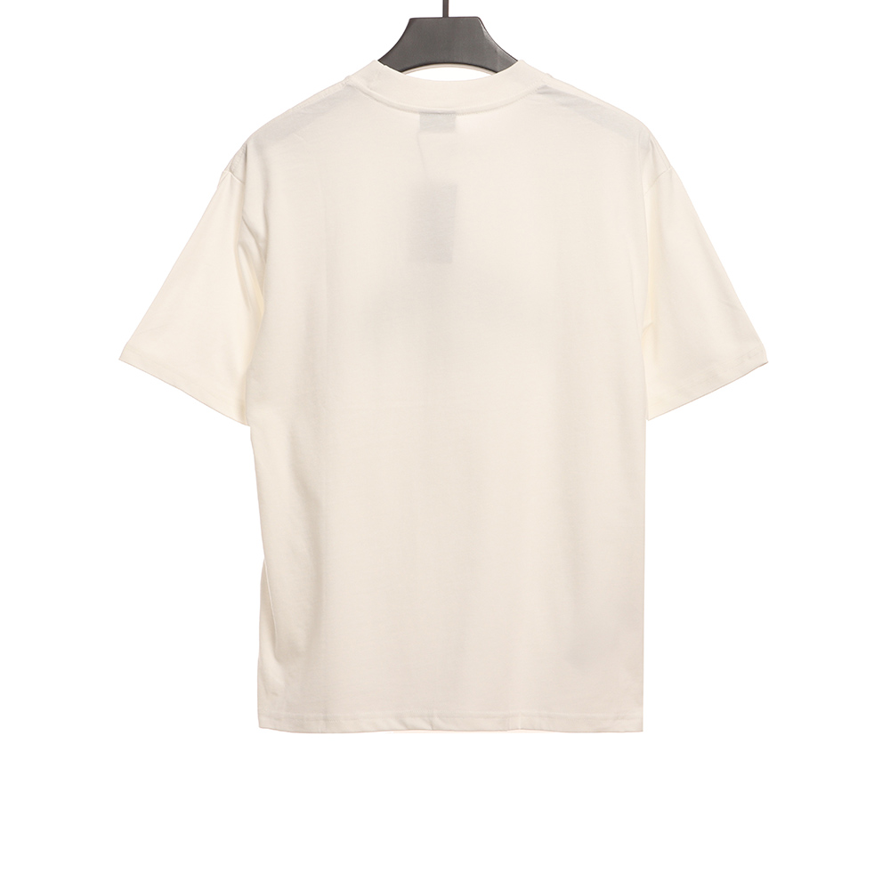 Balenciaga reverse embroidered lettering short sleeves