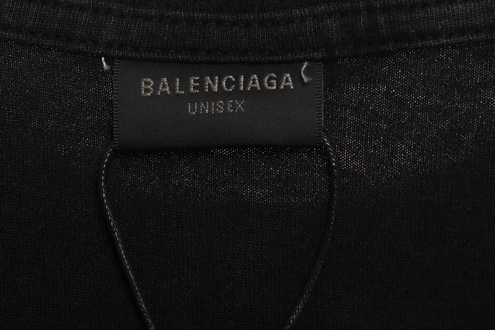 Balenciaga distressed washed damaged coke short sleeves