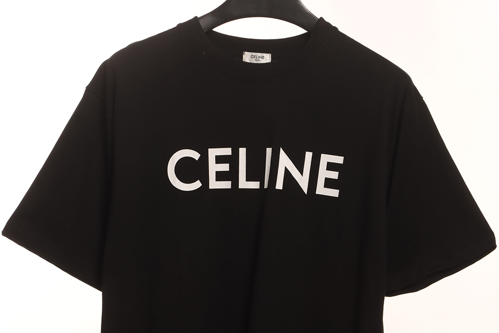 Celine basic letter short sleeves