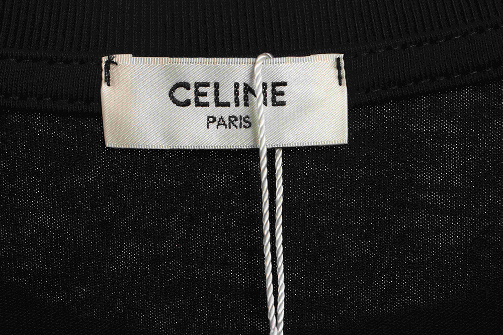 Celine basic letter short sleeves