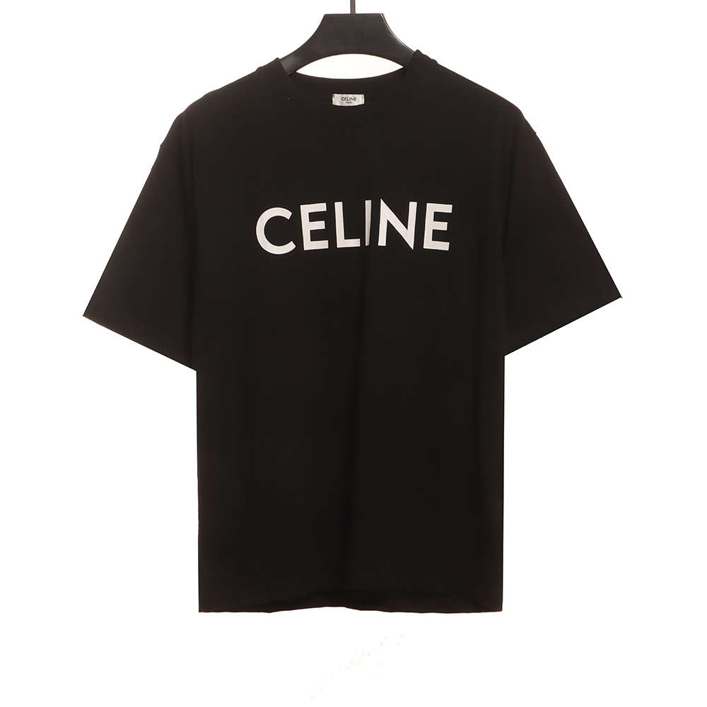 Celine basic letter short sleeves