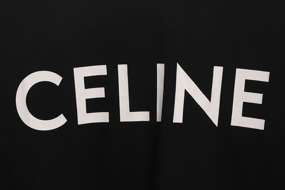 Celine basic letter short sleeves