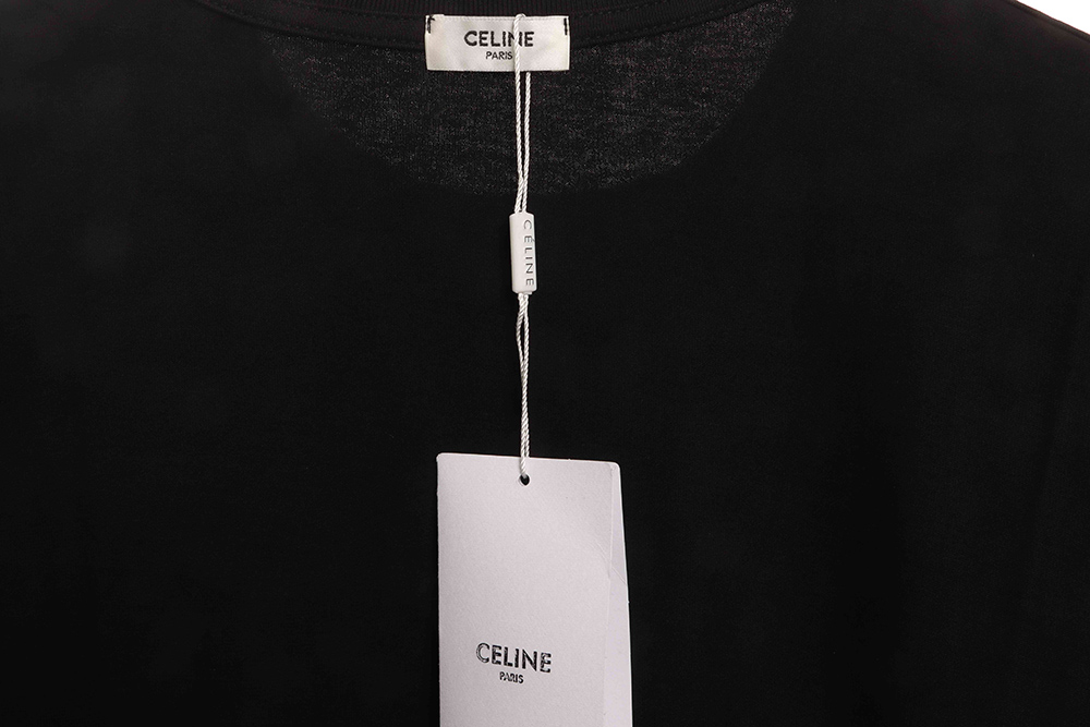 Celine basic letter short sleeves