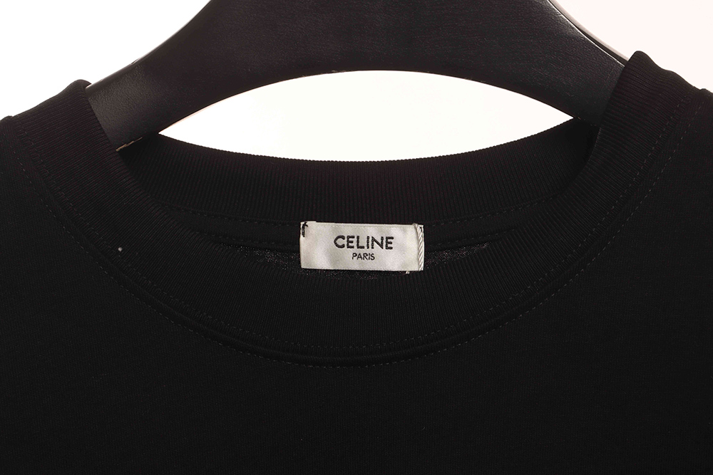 Celine basic letter short sleeves
