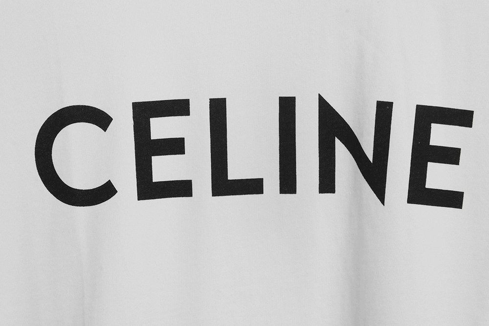 Celine basic letter short sleeves