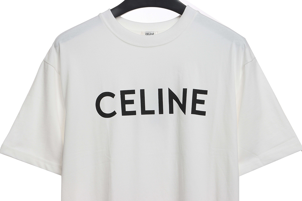 Celine basic letter short sleeves