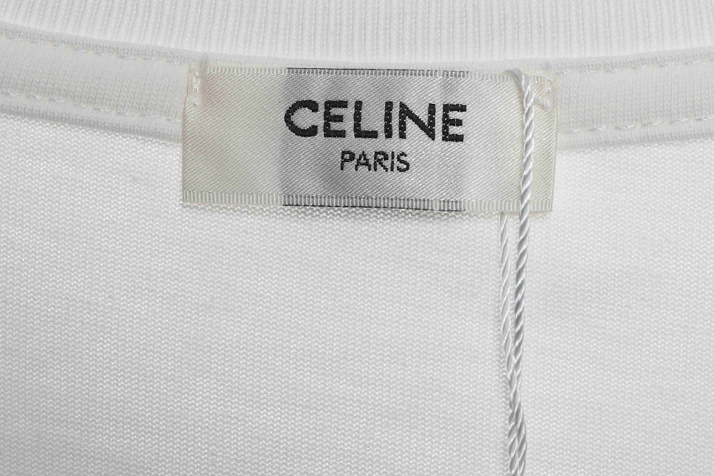 Celine basic letter short sleeves