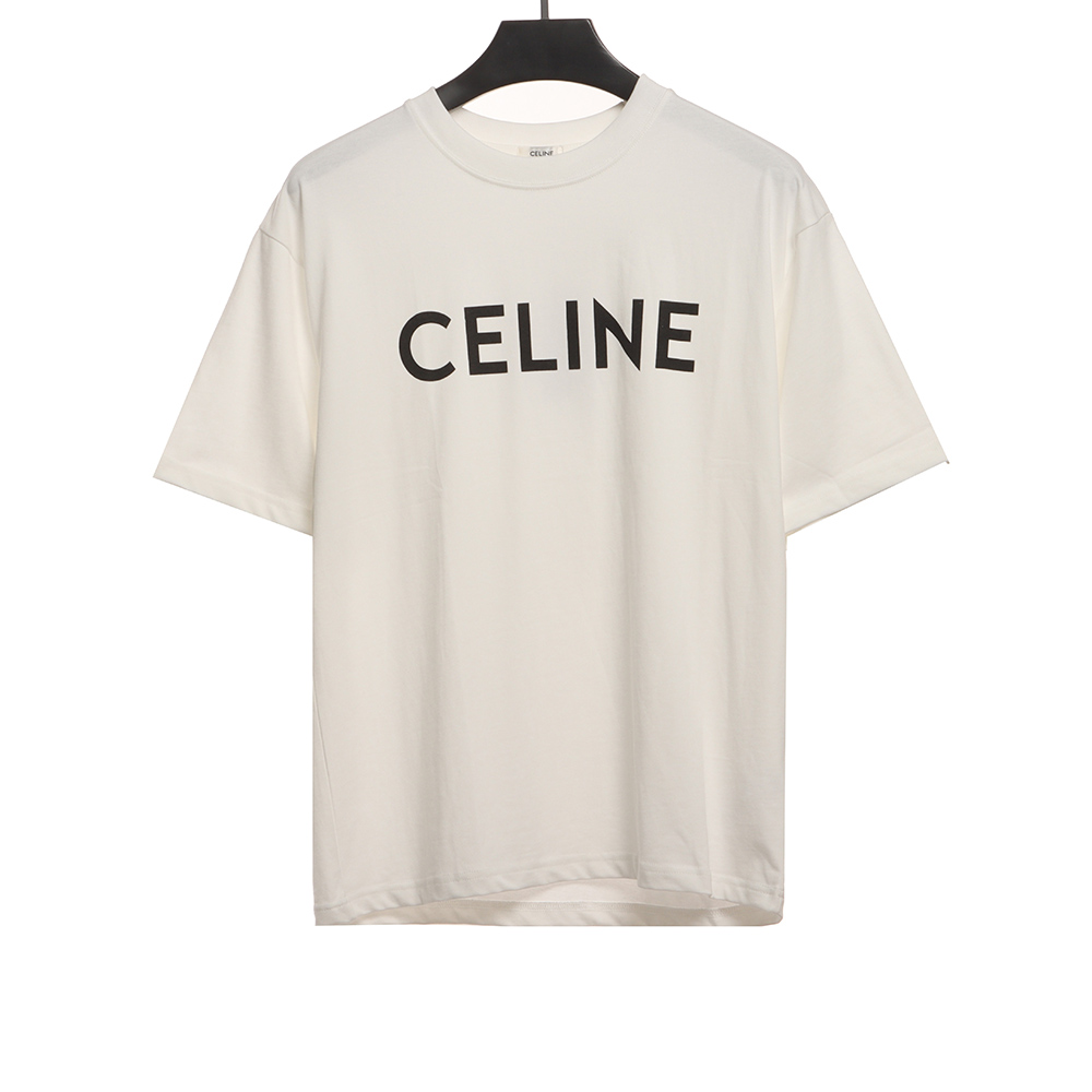 Celine basic letter short sleeves