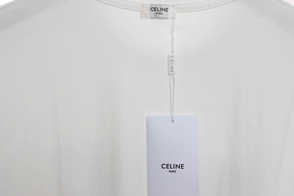 Celine basic letter short sleeves
