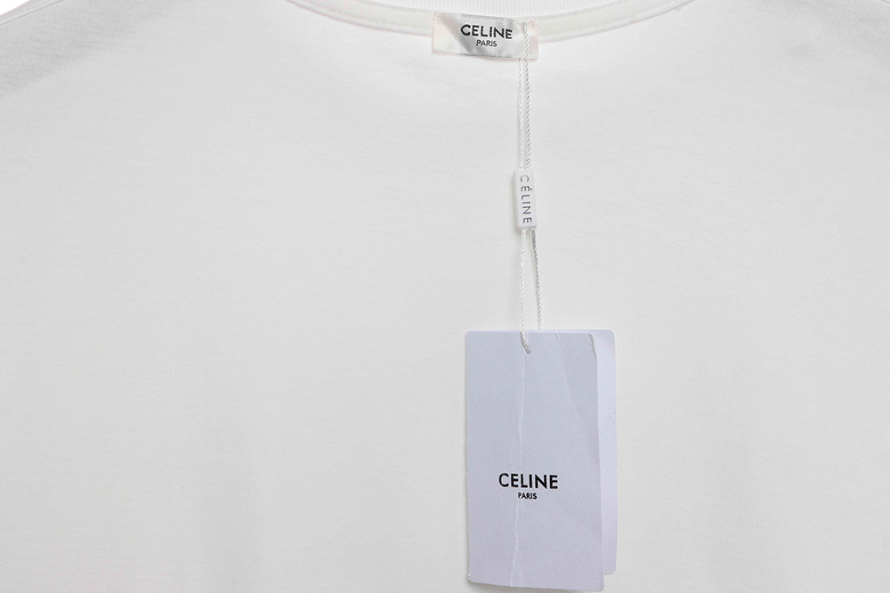 Celine star letter print short sleeves