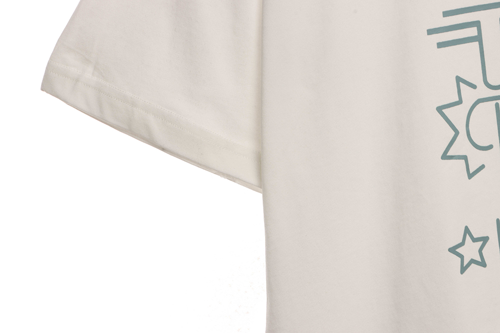 Celine star letter print short sleeves
