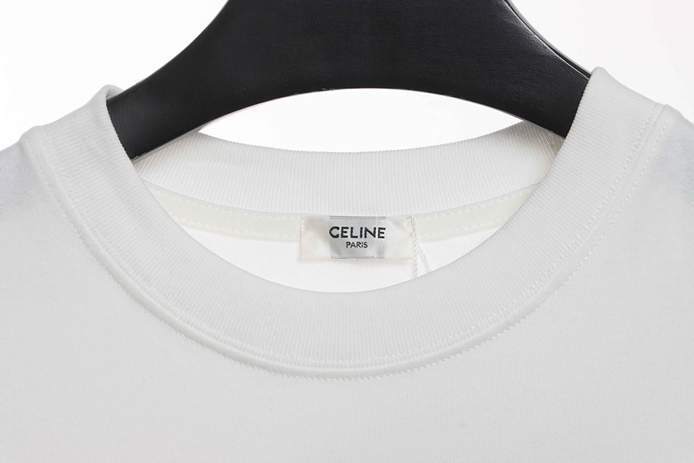 Celine star letter print short sleeves
