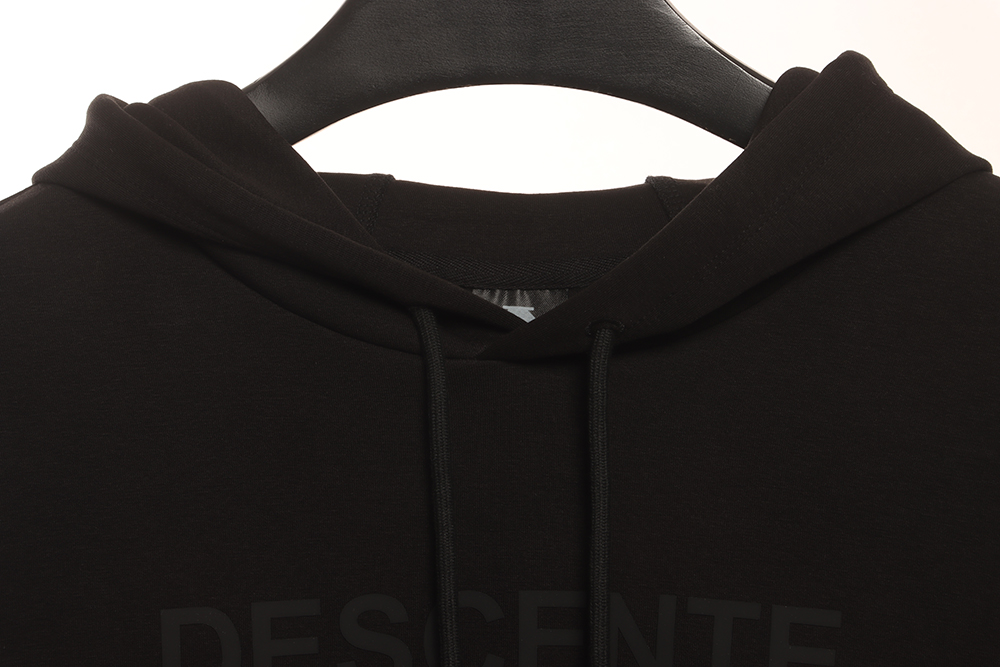 Descente air layer letter LOGO hoodie
