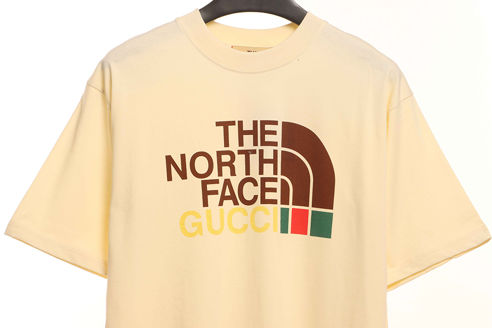 Gucci & THE North Face Logo Print Short Sleeve