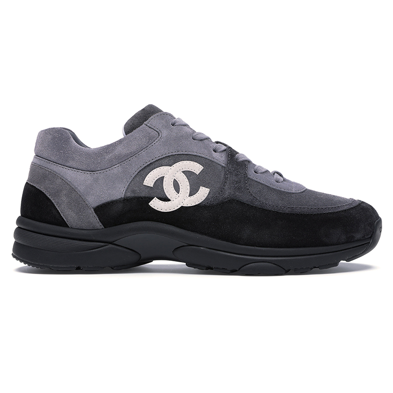 Chanel Low Top Trainer CC Grey