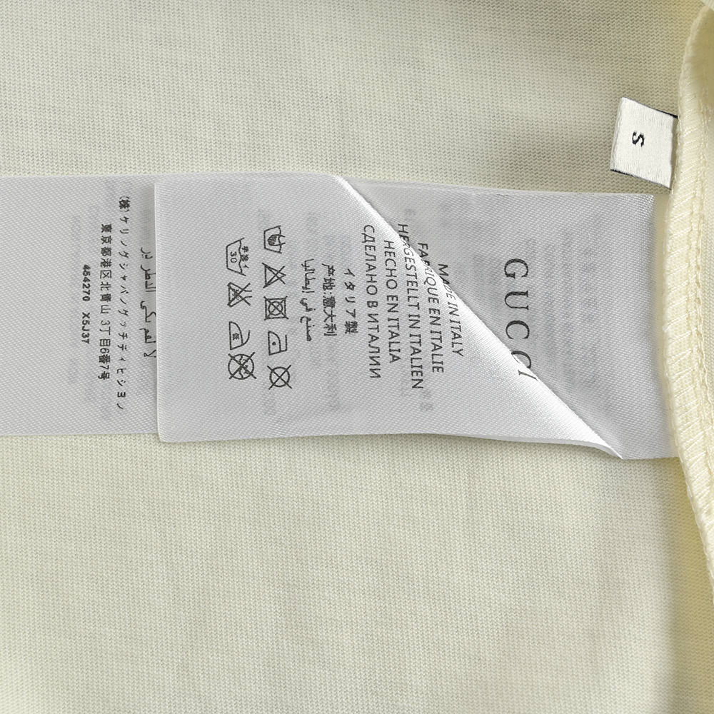 Gucci & The North Face joint printed logo short sleeves