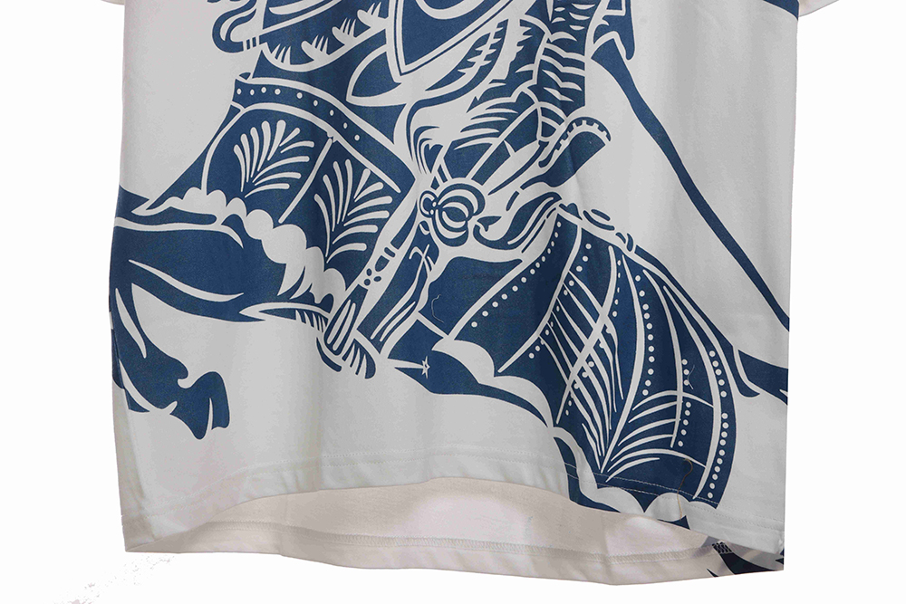 Burberry War Horse Knight Big Logo Short Sleeve CM1