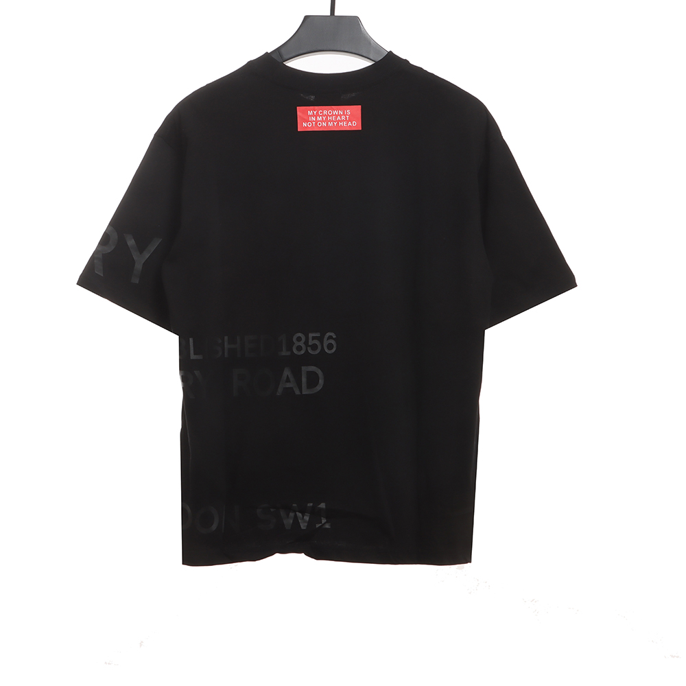 Burberry HORSEFERRY letter print short sleeves CM1