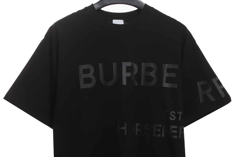 Burberry HORSEFERRY letter print short sleeves CM1