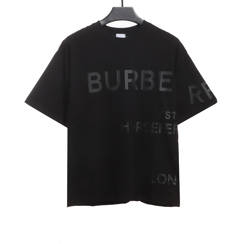 Burberry HORSEFERRY letter print short sleeves CM1