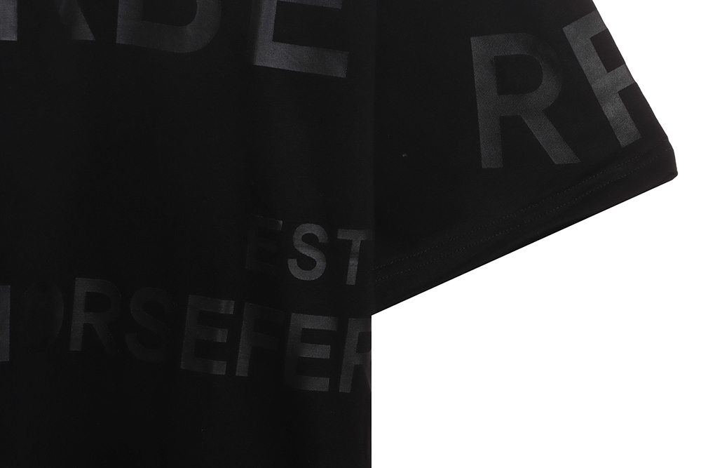 Burberry HORSEFERRY letter print short sleeves CM1
