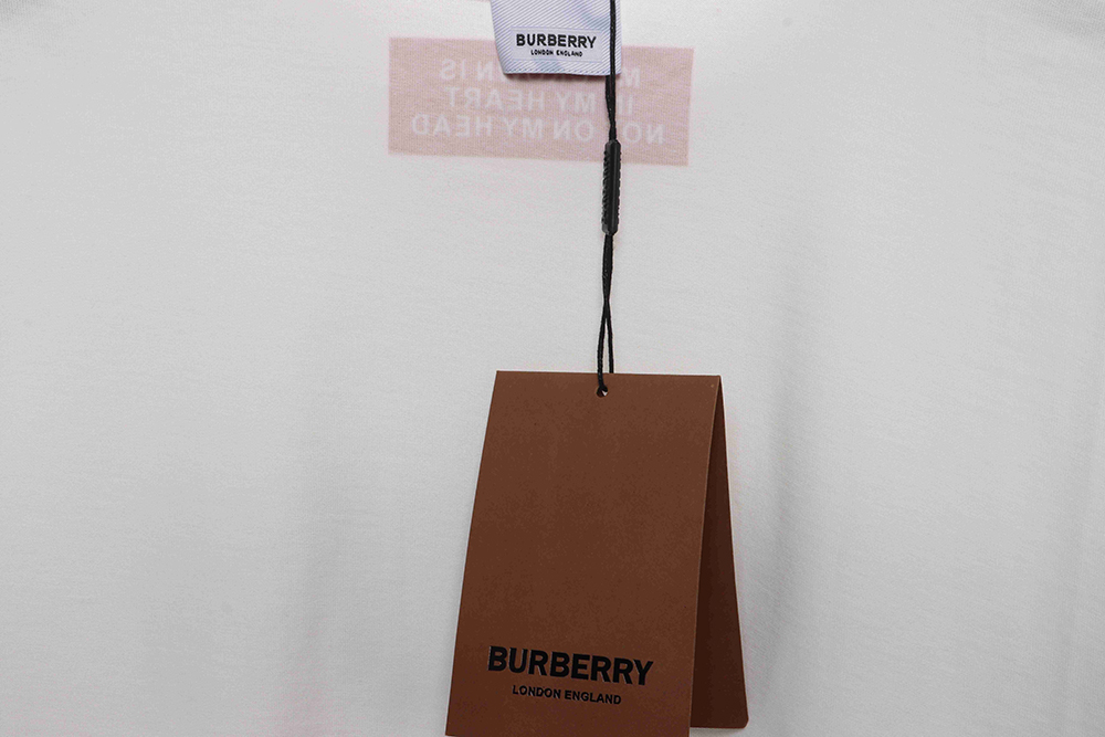Burberry HORSEFERRY letter print short sleeves CM2