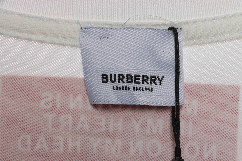 Burberry HORSEFERRY letter print short sleeves CM2