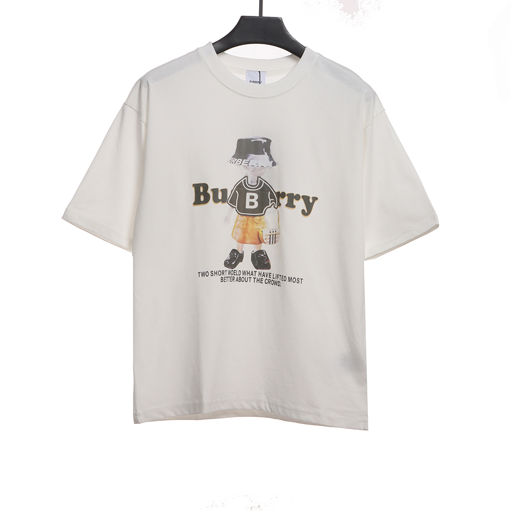 Burberry doll character print short sleeves CM1