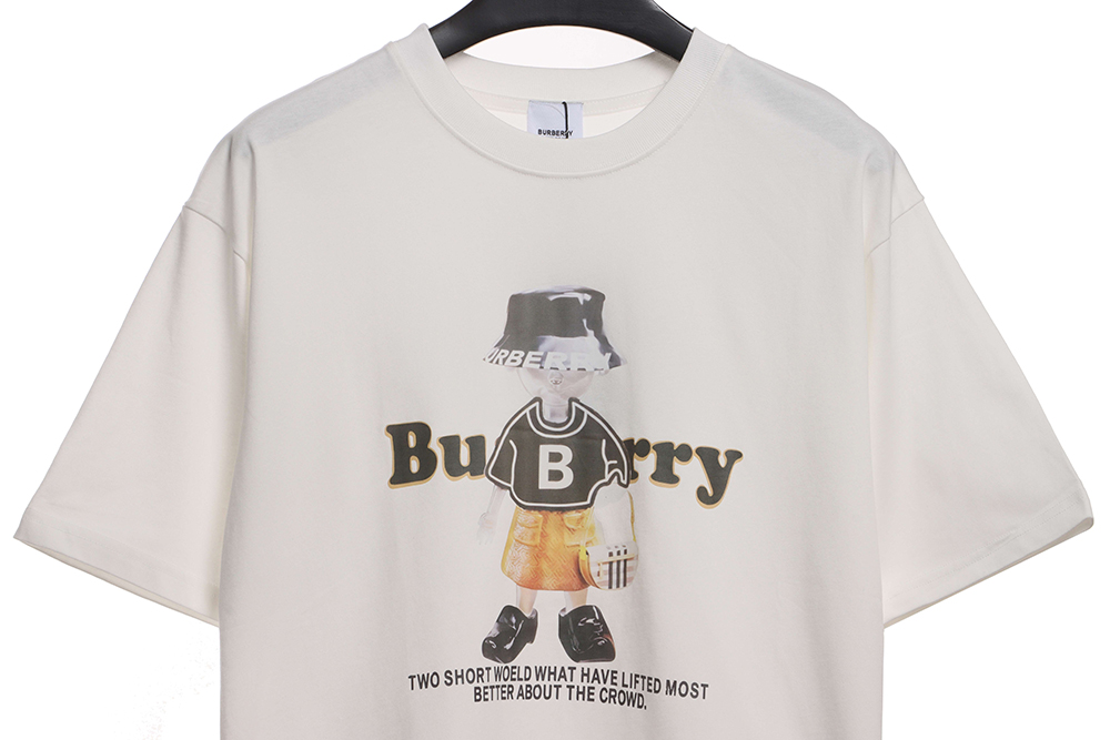 Burberry doll character print short sleeves CM1