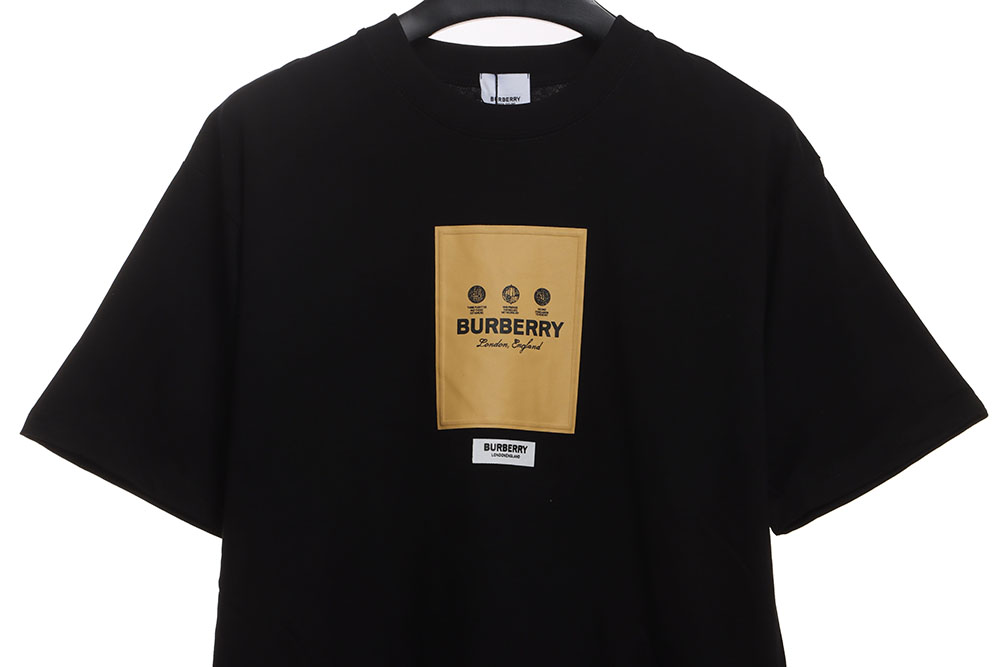 Burberry label patch short sleeves CM1